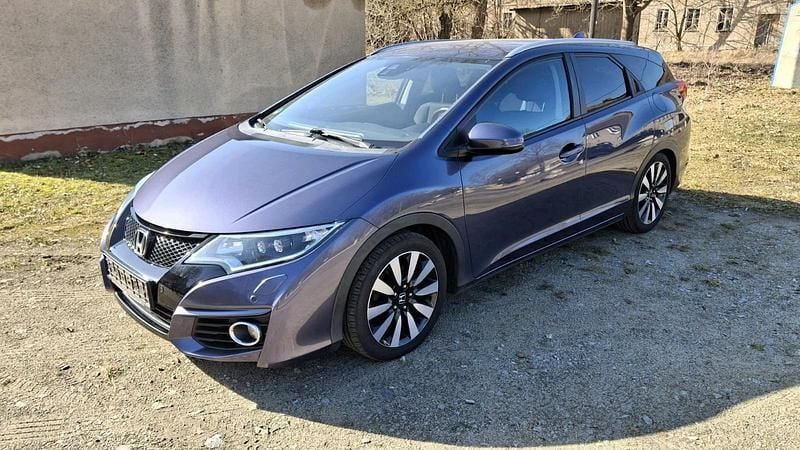 Gebraucht Honda Civic 120 PS (88 kW) 2015 Blau Kombi