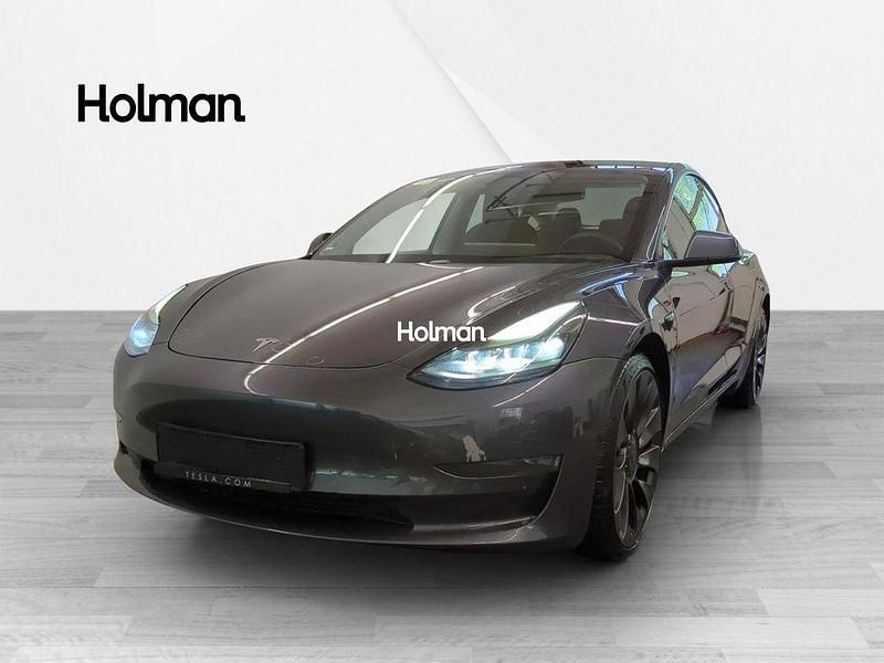 Grau Gebraucht 2021 Tesla Model 3 Performance Limousine | 27.418 € (Guter Preis) - Bild 1/4