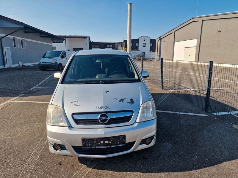Silber Gebraucht 2008 Opel Meriva Catch Me Van / Kleinbus | 490 € (Superpreis) - Bild 1/4