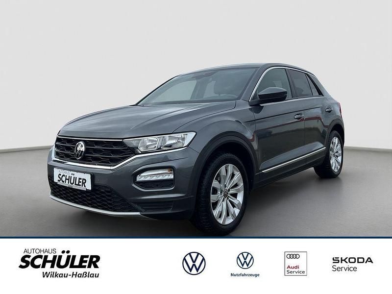 Grau Gebraucht 2021 VW T-Roc Sportline SUV | 27.785 € (Fairer Preis) - Bild 1/4