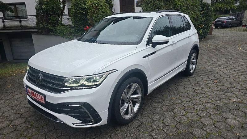 Weiß Gebraucht 2022 VW Tiguan R-line SUV | 27.500 € (Guter Preis) - Bild 1/4