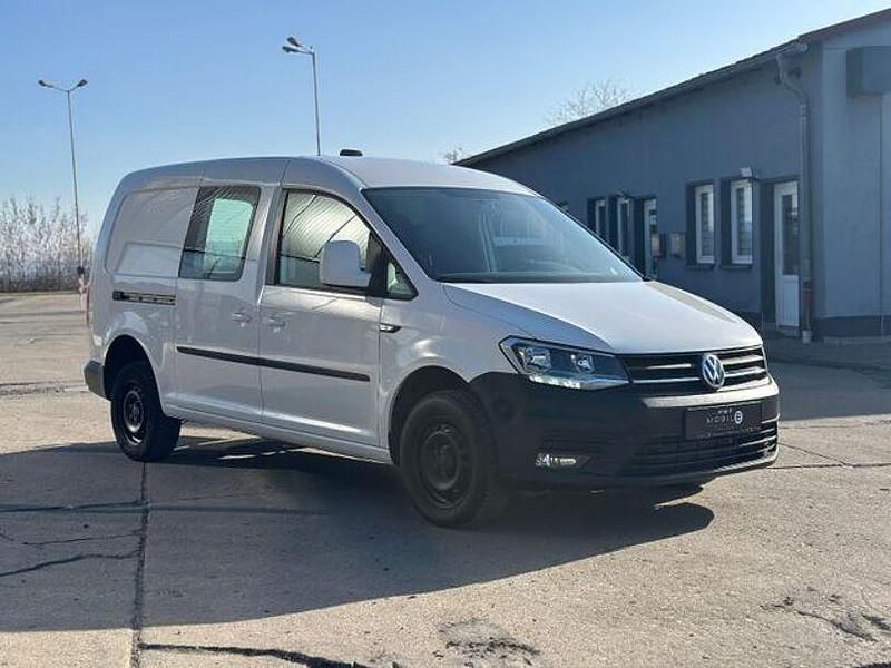 Gebraucht VW Caddy Maxi 122 PS (89 kW) 2021 Weiß Van / Kleinbus