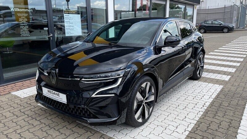 Gebraucht Renault Megane E-Tech Techno 160 kW (218 PS) 2024 Schwarz Kleinwagen