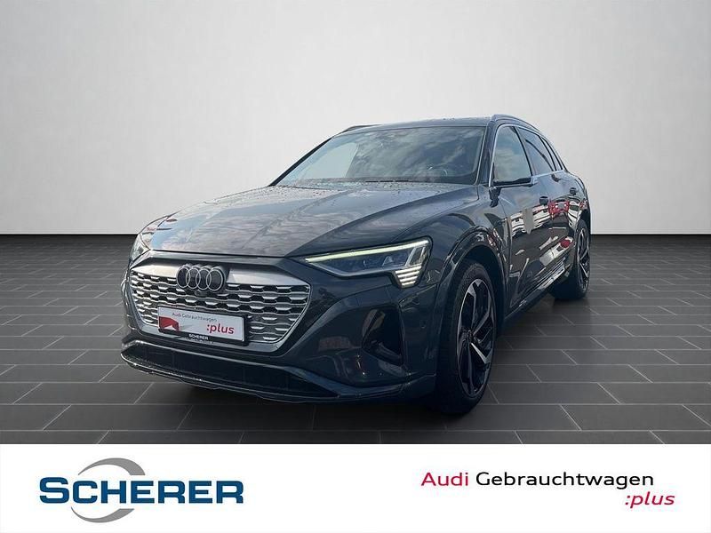 Magnetgrau Gebraucht 2023 Audi Q8 e-tron Comfort SUV | 49.900 € - Bild 1/4