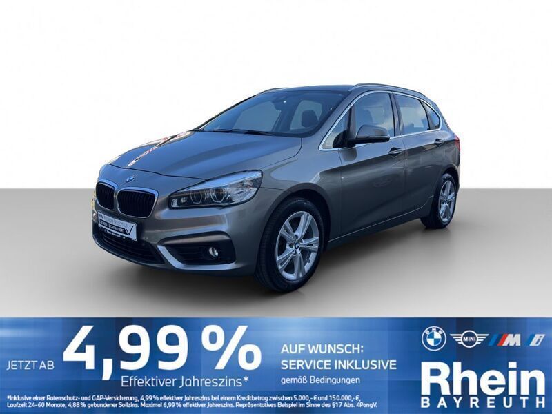 Silber Gebraucht 2016 BMW 218 Active Tourer Advantage Van / Kleinbus | 14.640 € (Fairer Preis) - Bild 1/4