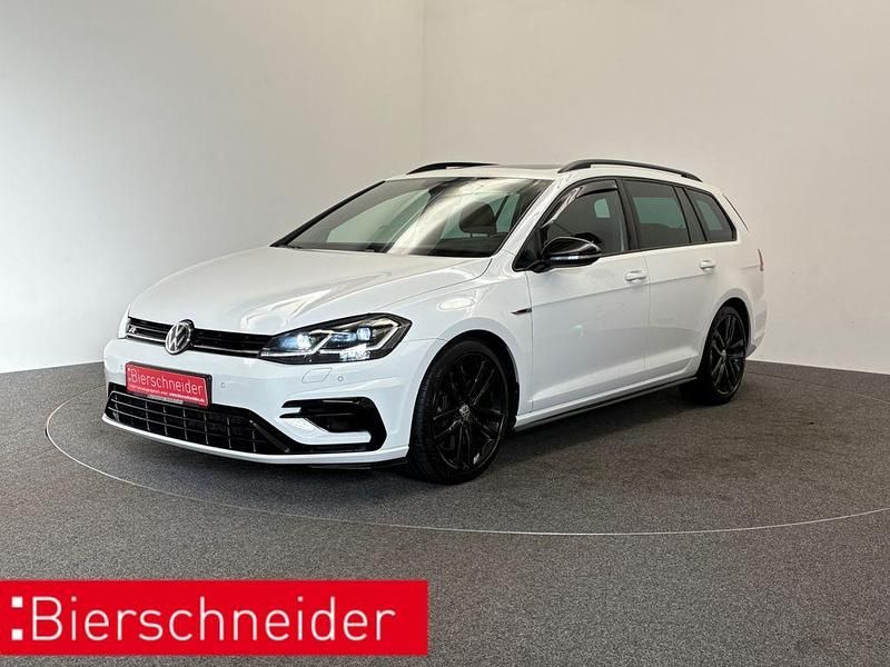 Weiss Gebraucht 2020 VW Golf VII R Kombi | 30.450 € (Teuer) - Bild 1/4