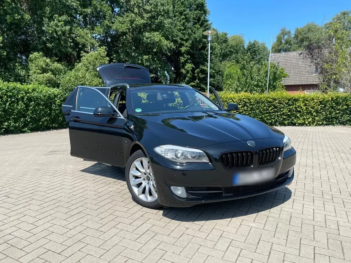 Brugt BMW 520 184 HK (135 kW) 2012 Sort Stationcar