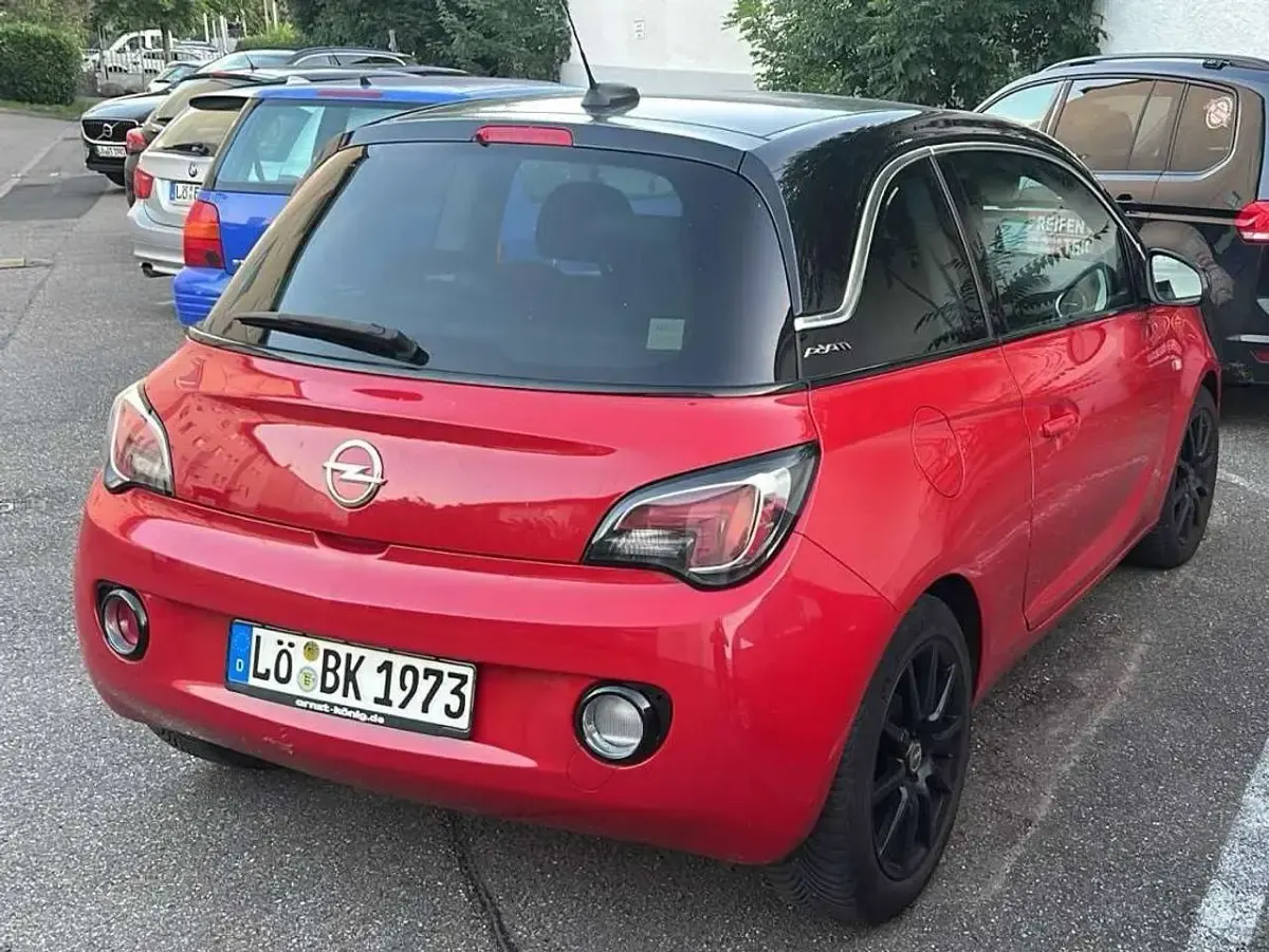 Gebraucht Opel Adam Unlimited 87 PS (63 kW) 2016 Rot Kleinwagen