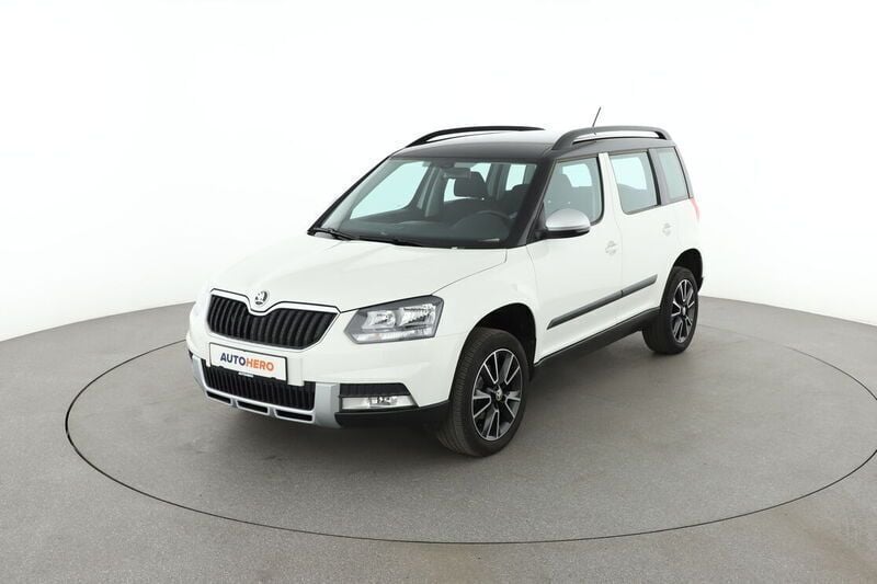 Weiß Gebraucht 2014 Skoda Yeti Ambition SUV | 12.130 € - Bild 1/4