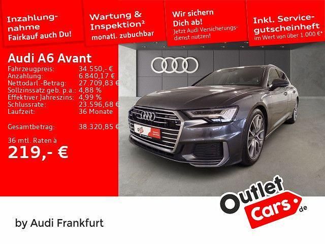 Daytonagrau perleffekt/daytona Gebraucht 2022 Audi A6 Sport Kombi | 34.550 € (Superpreis) - Bild 1/2