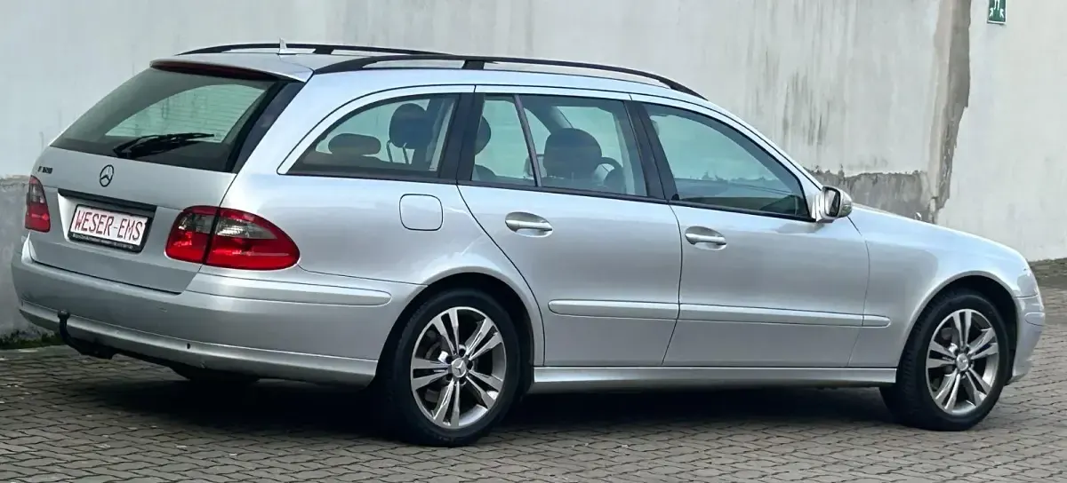 Brugt Mercedes E220 170 HK (125 kW) 2008 Sølv Stationcar