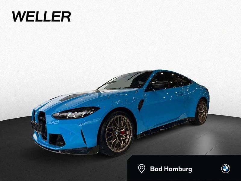 Riviera blau uni (blau) Gebraucht 2024 BMW M4 Shadowline Coupé | 128.450 € (Fairer Preis) - Bild 1/4