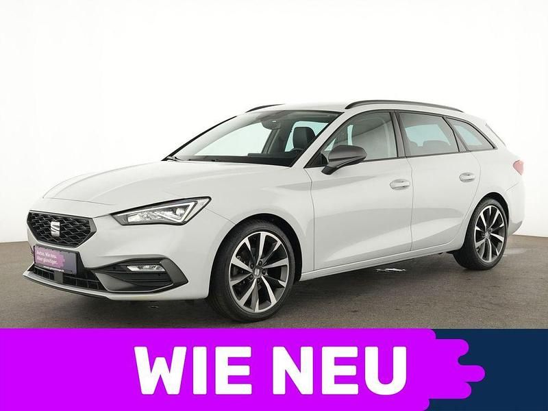 Weiß Gebraucht 2021 Seat Leon Beats Limousine | 22.677 € (Etwas zu teuer) - Bild 1/4