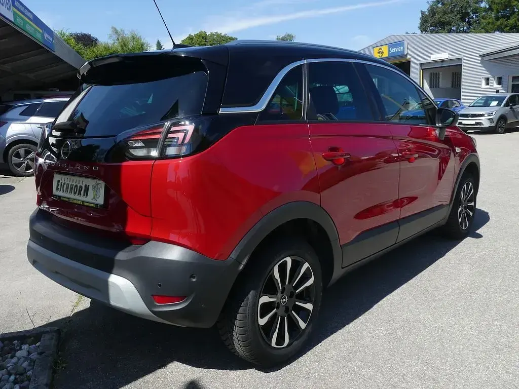 Gebraucht Opel Crossland Elegance 110 PS (80 kW) 2021 Rot SUV