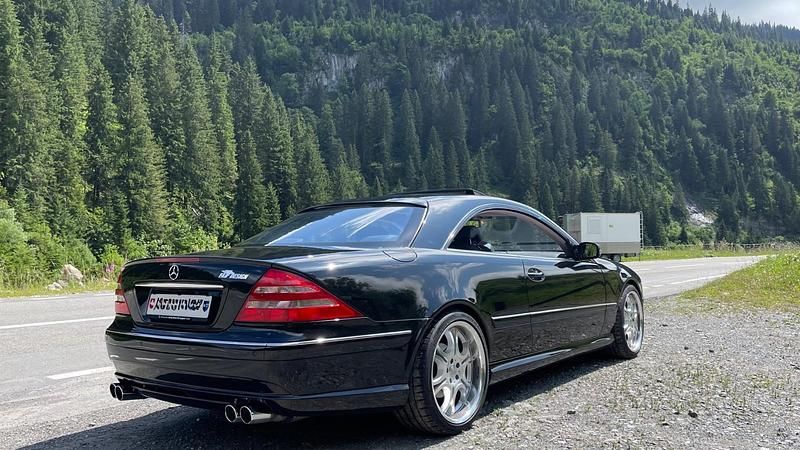 Gebraucht Mercedes CL500 306 PS (225 kW) 2002 Schwarz Coupé