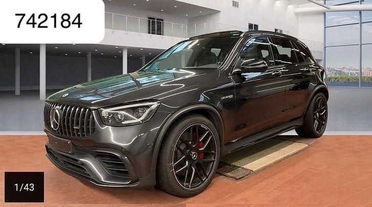 Grau Gebraucht 2021 Mercedes GLC63 AMG AMG SUV | 55.450 € (Guter Preis) - Bild 1/4