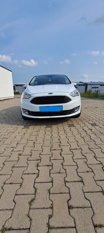 Weiß Gebraucht 2015 Ford C-MAX Titanium Van / Kleinbus | 8.700 € (Guter Preis) - Bild 1/4