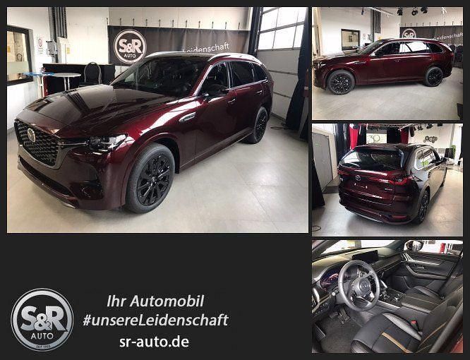 Rot Gebraucht 2025 Mazda CX-80 Homura-Line SUV | 58.580 € (Fairer Preis) - Bild 1/4