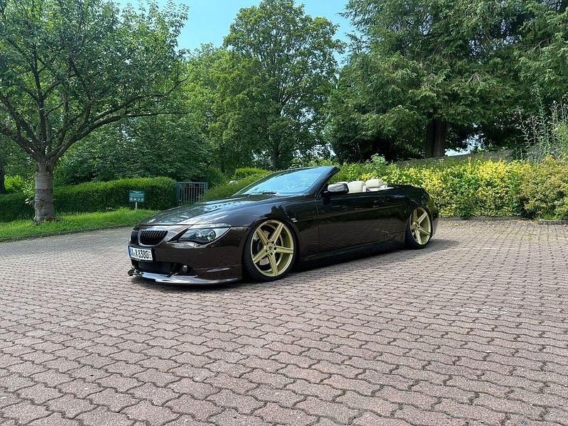 Braun Gebraucht 2004 BMW 645 Cabriolet Performance Cabrio | 22.999 € - Bild 1/4