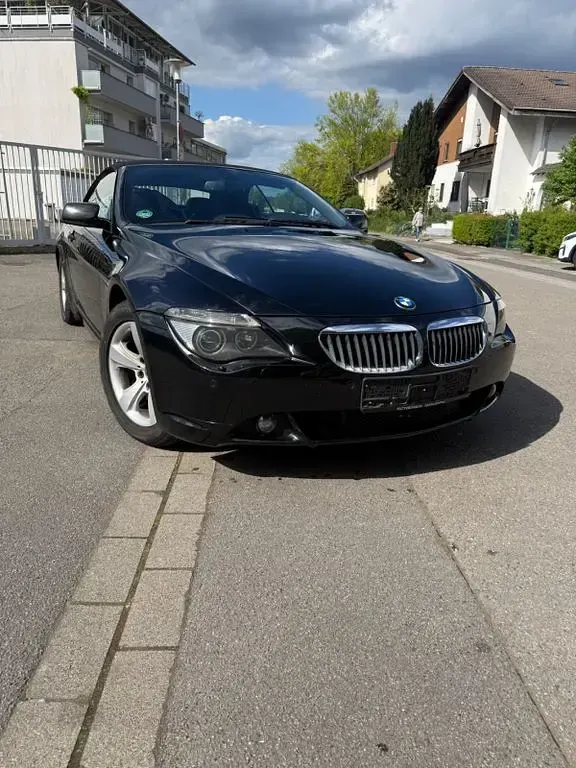 Gebraucht BMW 630 Cabriolet Sport Line 258 PS (189 kW) 2007 Schwarz Cabrio