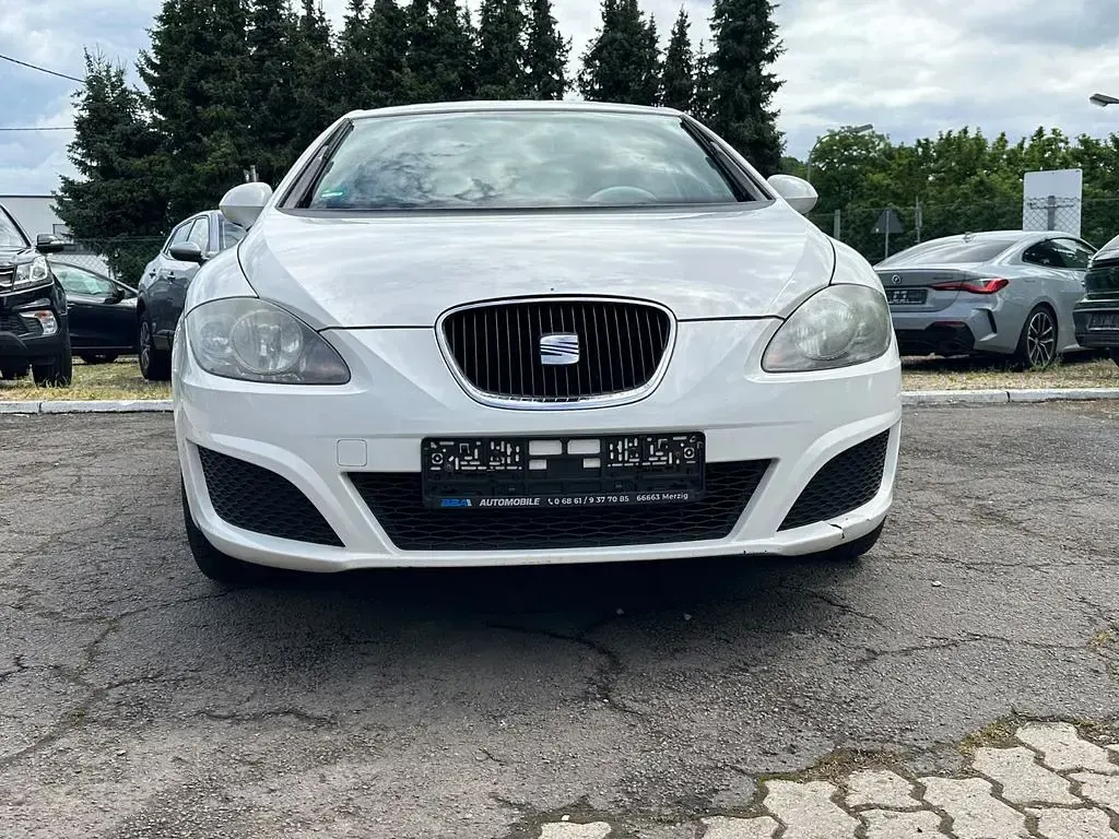 Gebraucht Seat Leon Reference 125 PS (91 kW) 2010 Weiß Kleinwagen