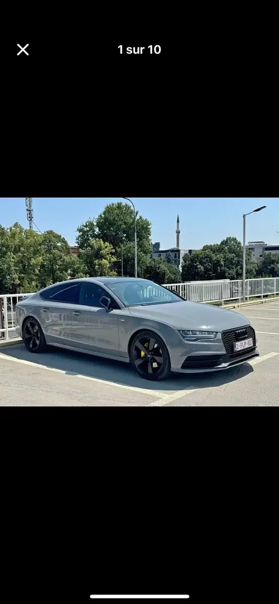 Occasion Audi A7 211 ch (155 kW) 2017 Argent Citadine