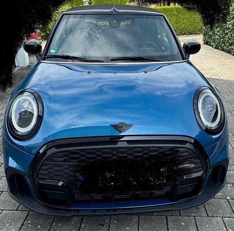 Blau Gebraucht 2023 Mini John Cooper Works Cabriolet Cabrio | 28.000 € (Superpreis) - Bild 1/4