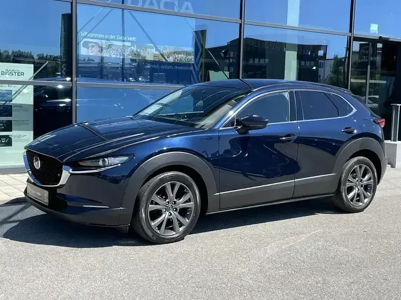 Gebraucht Mazda CX-30 Selection 179 PS (131 kW) 2021 Blau SUV