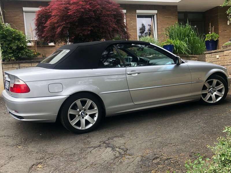 Silber Gebraucht 2002 BMW 318 Cabriolet Cabrio | 7.500 € (Fairer Preis) - Bild 1/4