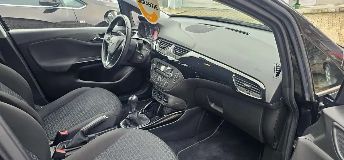 Gebraucht Opel Corsa Edition 69 PS (50 kW) 2015 Mitternacht schwarz Kleinwagen