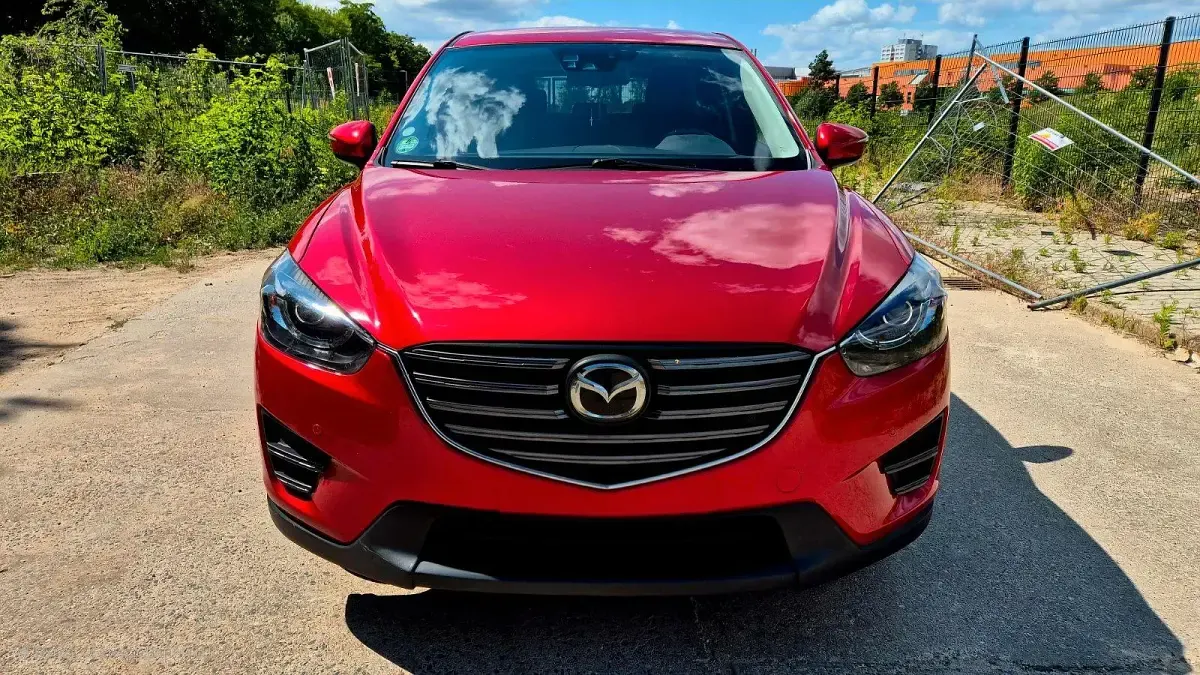 Gebraucht Mazda CX-5 175 PS (128 kW) 2016 Rot SUV