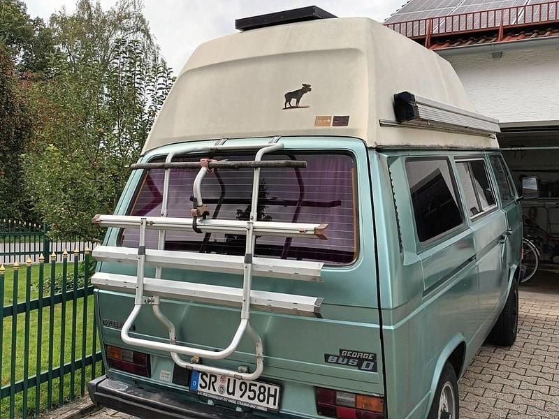 Second-hand VW T3 69 CP (50 kW) 1982 Verde Van