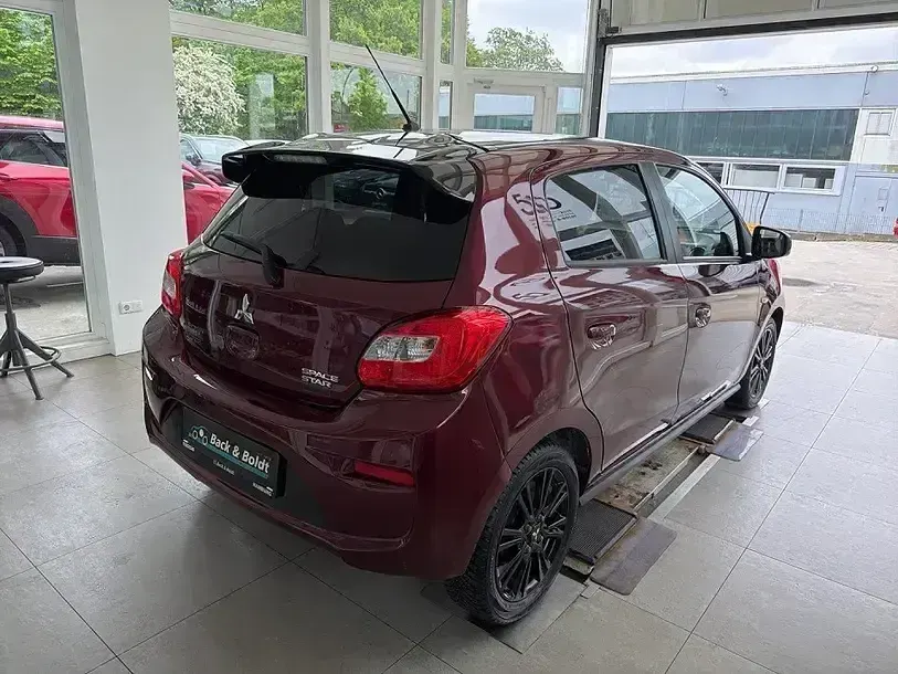 Gebraucht Mitsubishi Space Star Diamant Edition 80 PS (58 kW) 2019 Bordeauxrot / magicschwarz ( Kleinwagen