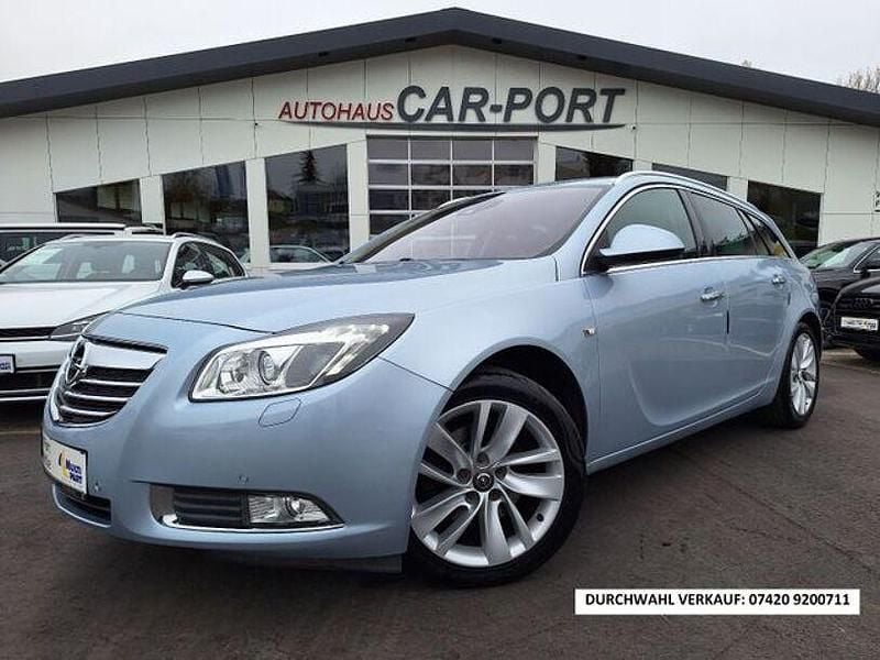 Blau Gebraucht 2012 Opel Insignia Innovation Limousine | 4.900 € (Superpreis) - Bild 1/4