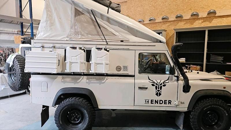 Gebraucht Land Rover Defender 116 PS (85 kW) 1998 Weiß SUV