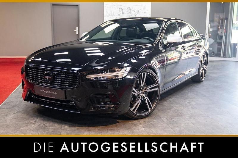 Onyx black / metallic Gebraucht 2019 Volvo S90 R-Design Limousine | 32.990 € (Fairer Preis) - Bild 1/3