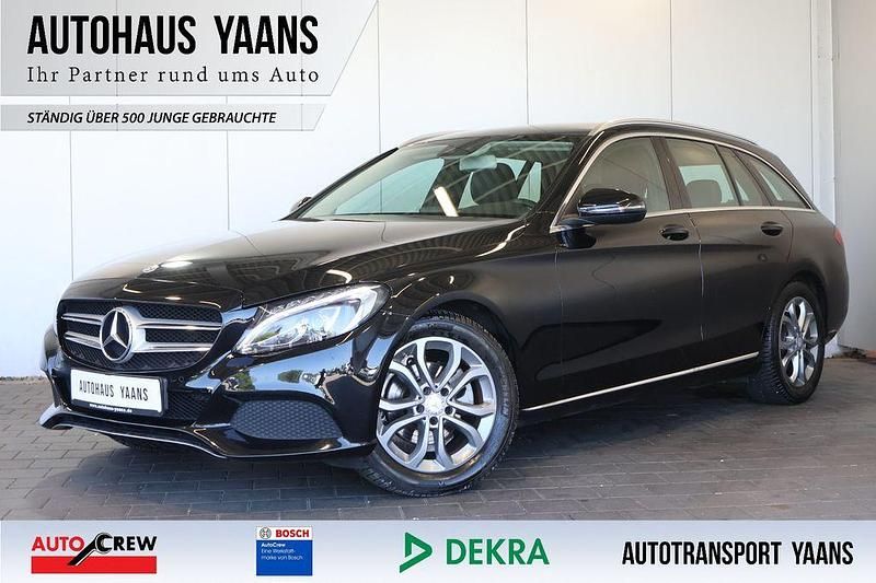 Schwarz Gebraucht 2016 Mercedes C180 Avantgarde Limousine | 18.289 € (Guter Preis) - Bild 1/4