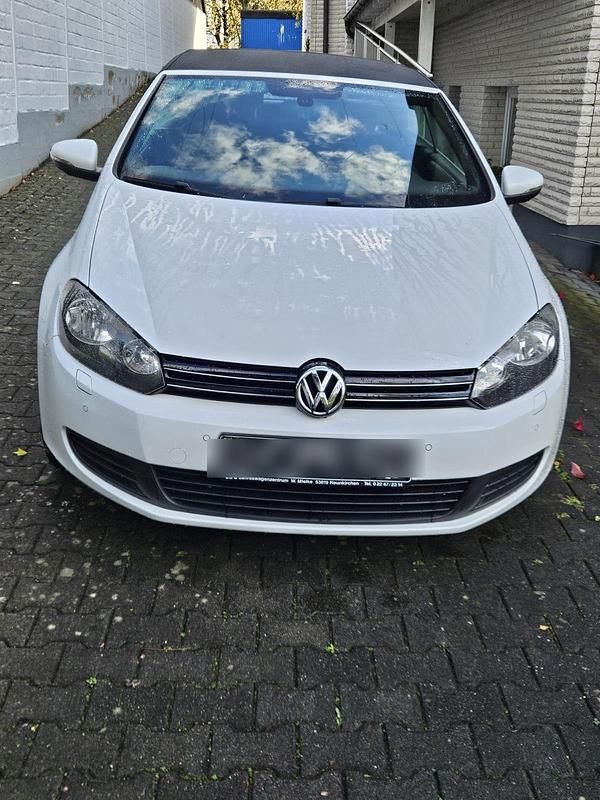 Weiß Gebraucht 2012 VW Golf Cabriolet Cabrio | 10.490 € (Fairer Preis) - Bild 1/4