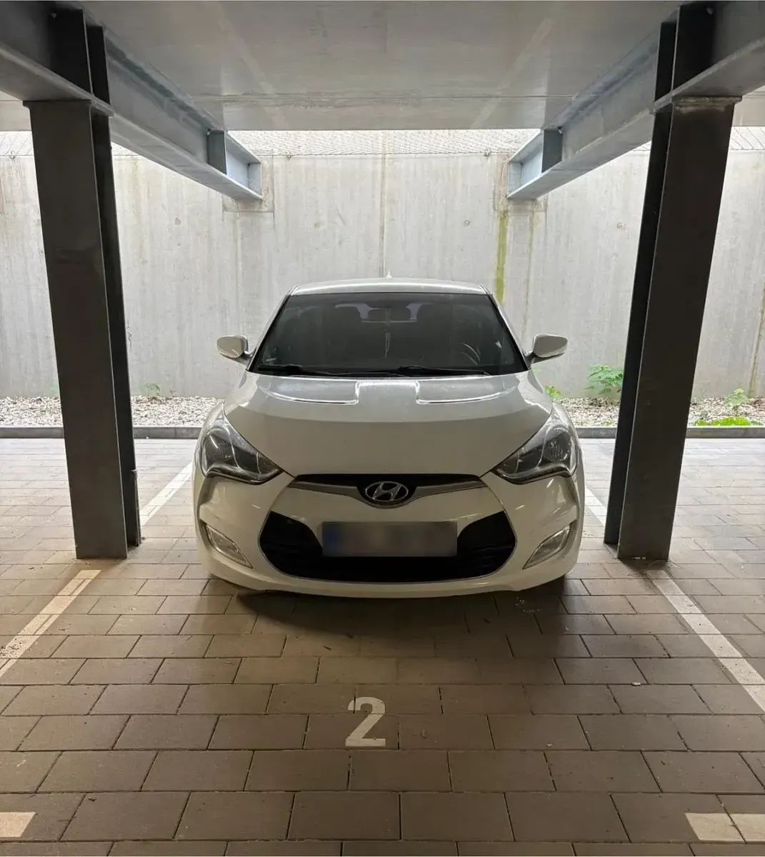 Gebraucht Hyundai Veloster 140 PS (102 kW) 2011 Weiß Kleinwagen