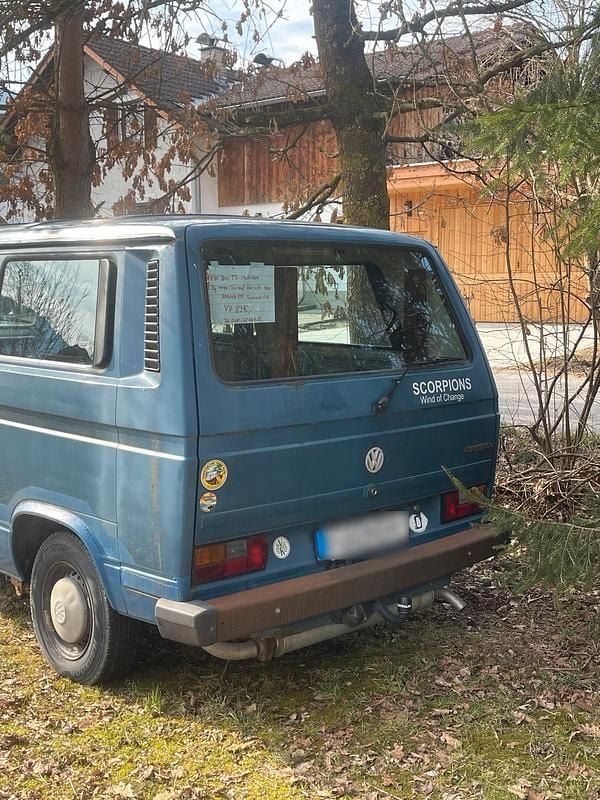 Second-hand VW T3 70 CP (51 kW) 1990 Albastru Van