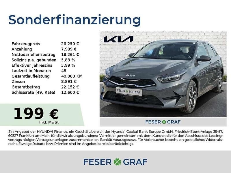 Pentametal grau Neu 2025 Kia Ceed Spirit Limousine | 26.250 € (Fairer Preis) - Bild 1/4