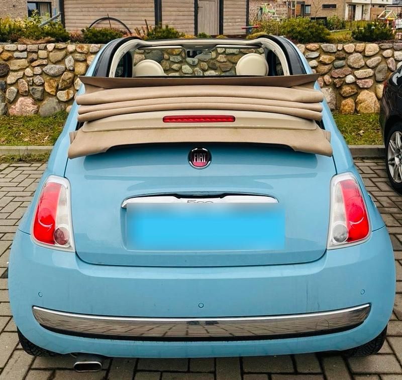 Gebraucht Fiat 500C 100 PS (73 kW) 2013 Blau Cabrio