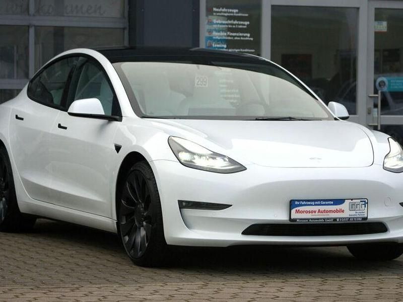 Gebraucht Tesla Model 3 Performance 377 kW (513 PS) 2021 Weiß Limousine