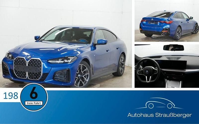 Blau Gebraucht 2024 BMW 420 Gran Coupé M Sport Coupé | 46.890 € (Fairer Preis) - Bild 1/4