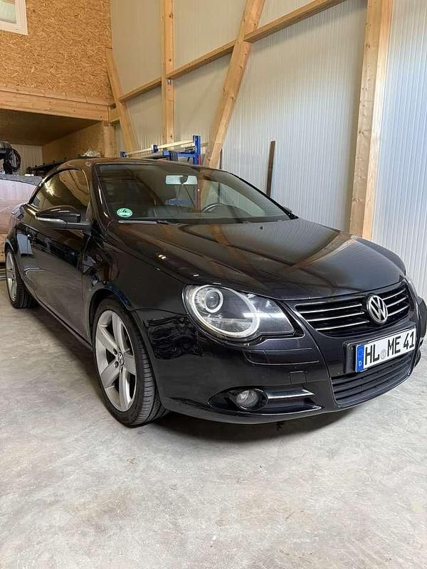 Gebraucht VW Eos GT 140 PS (102 kW) 2010 Schwarz Cabrio