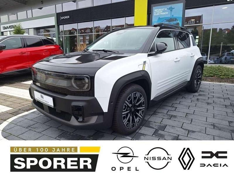 Neu Renault 4 E-Tech Iconic 110 kW (150 PS) 2025 Arktisweiß, schwarzes dach SUV