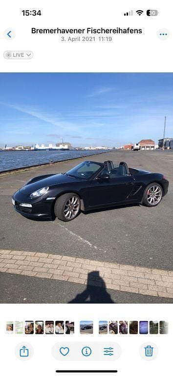 Schwarz Gebraucht 2009 Porsche Boxster S Cabrio | 34.500 € (Guter Preis) - Bild 1/4