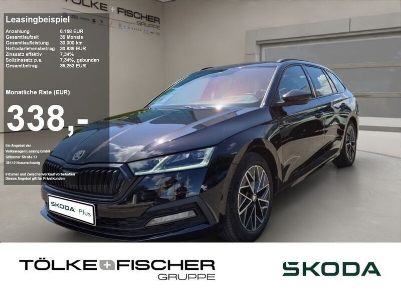 Schwarz magic perleffekt (metallic) Gebraucht 2022 Skoda Octavia Style Kombi | 29.949 € (Etwas zu teuer) - Bild 1/4