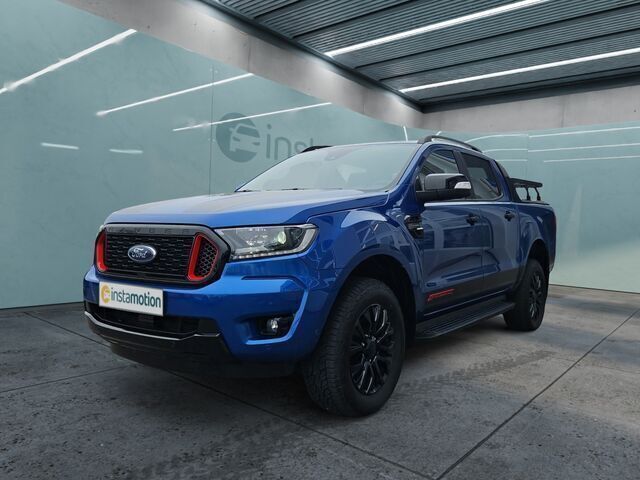 Blau Gebraucht 2022 Ford Ranger Abholung | 40.715 € (Fairer Preis) - Bild 1/2