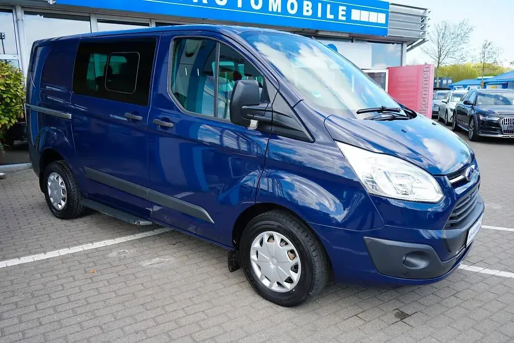 Gebraucht Ford Transit Custom Trend 131 PS (96 kW) 2016 Blazer blue Kombi